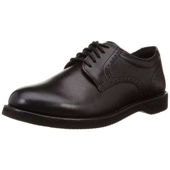 Rockport DresSports Oxford Plain Toe Black Leather Mens Dress Shoes 9.5 M main image 5